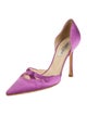 Jimmy Choo Satin D'Orsay Pumps