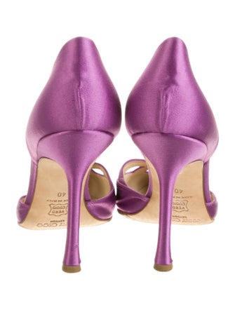 Jimmy Choo Satin D'Orsay Pumps