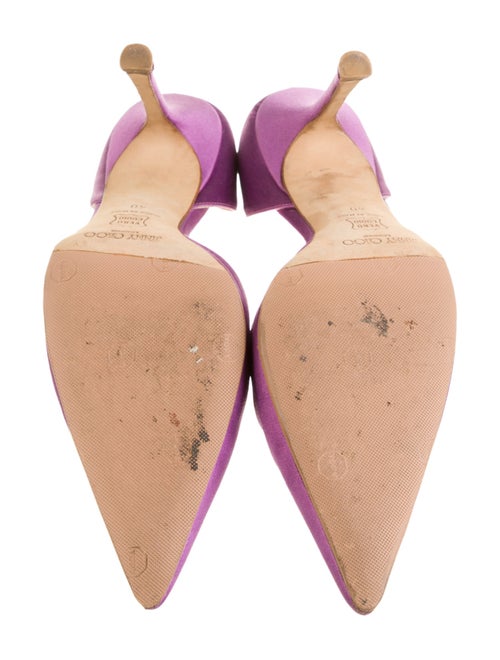 Jimmy Choo Satin D'Orsay Pumps