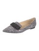 Jimmy Choo Glitter Loafers