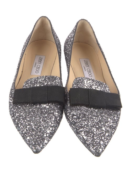 Jimmy Choo Glitter Loafers