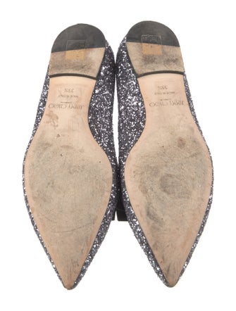 Jimmy Choo Glitter Loafers