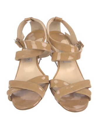 Jimmy Choo Patent Leather Sandals
