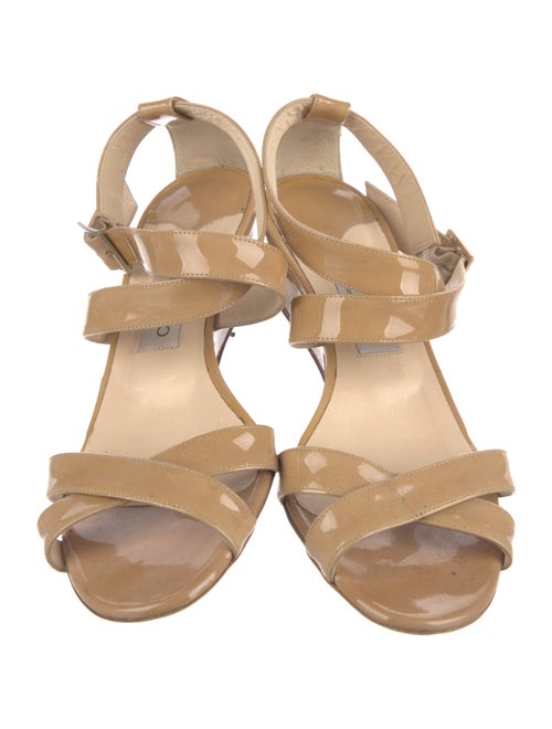 Jimmy Choo Patent Leather Sandals