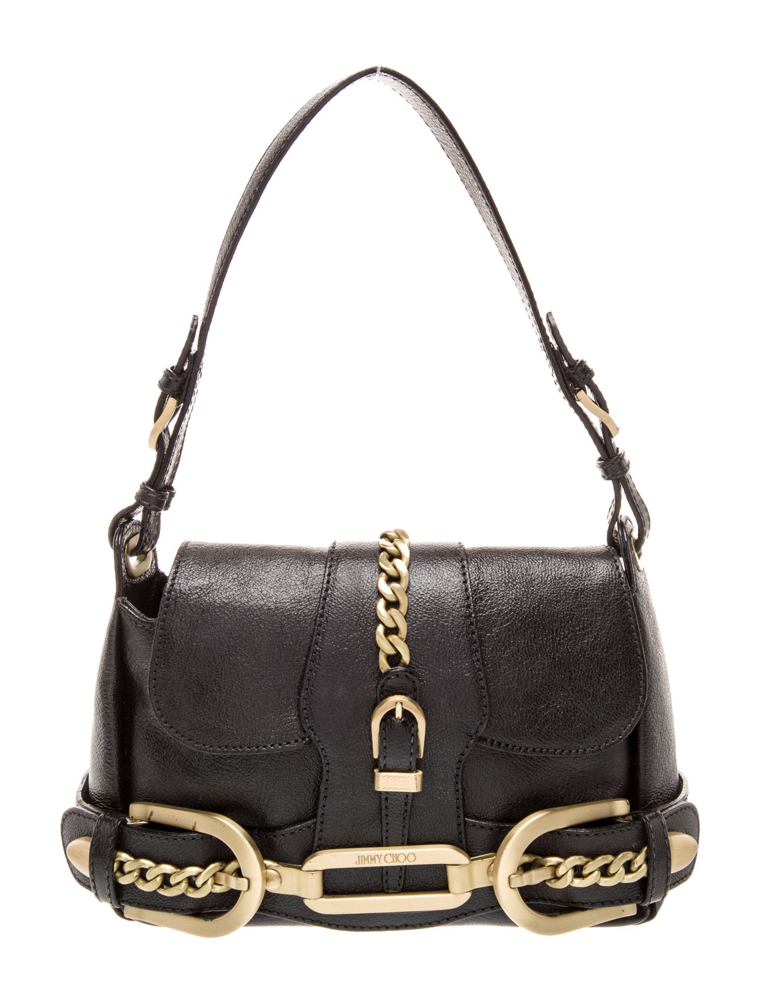 Jimmy Choo Leather Shoulder Bag