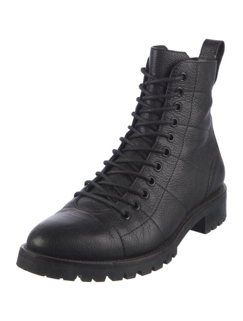 Jimmy Choo Leather Combat Boots