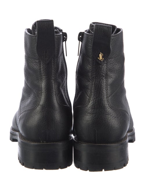 Jimmy Choo Leather Combat Boots
