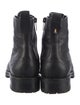 Jimmy Choo Leather Combat Boots