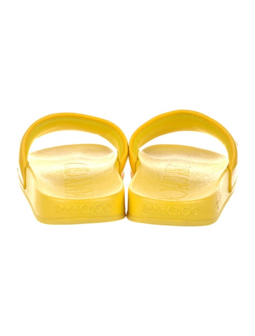 Jimmy Choo Leather Slides