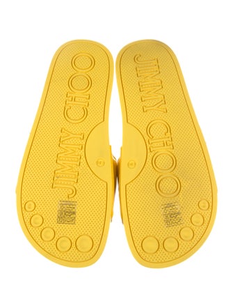 Jimmy Choo Leather Slides