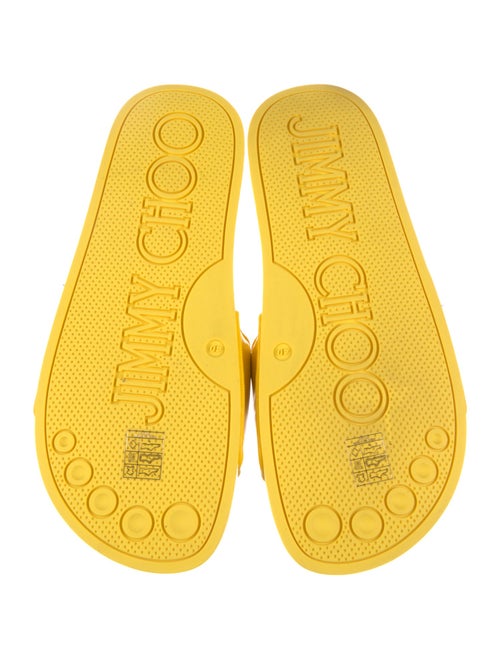 Jimmy Choo Leather Slides
