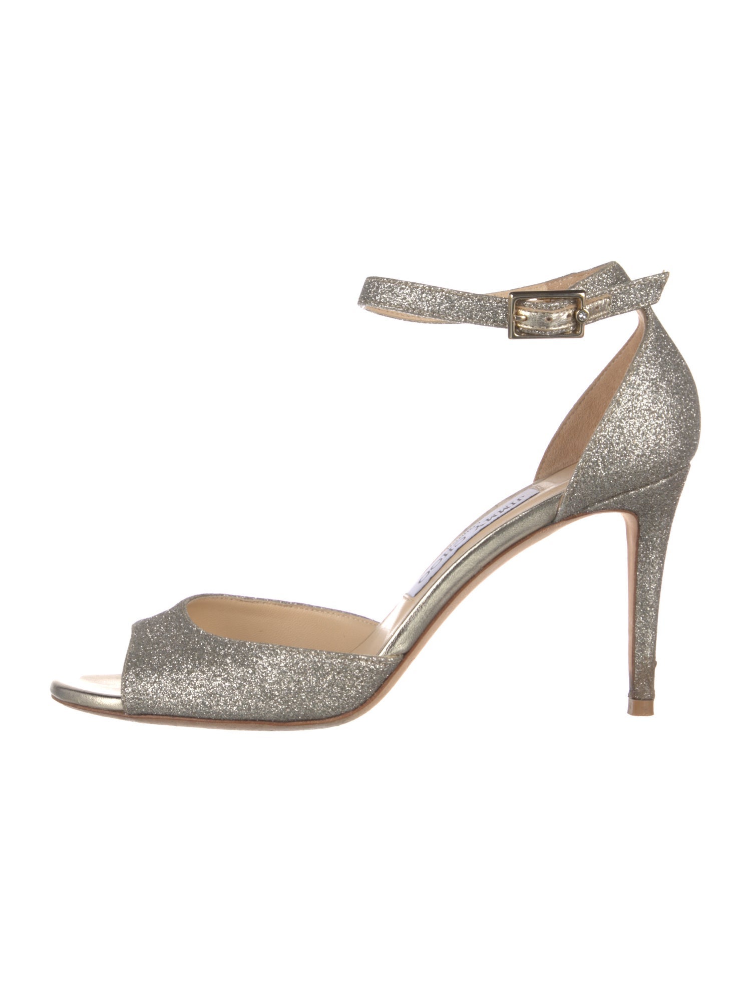Jimmy Choo Glitter Glitter Accents D'Orsay Pumps
