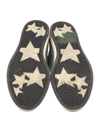 Jimmy Choo Plaid Print Sneakers