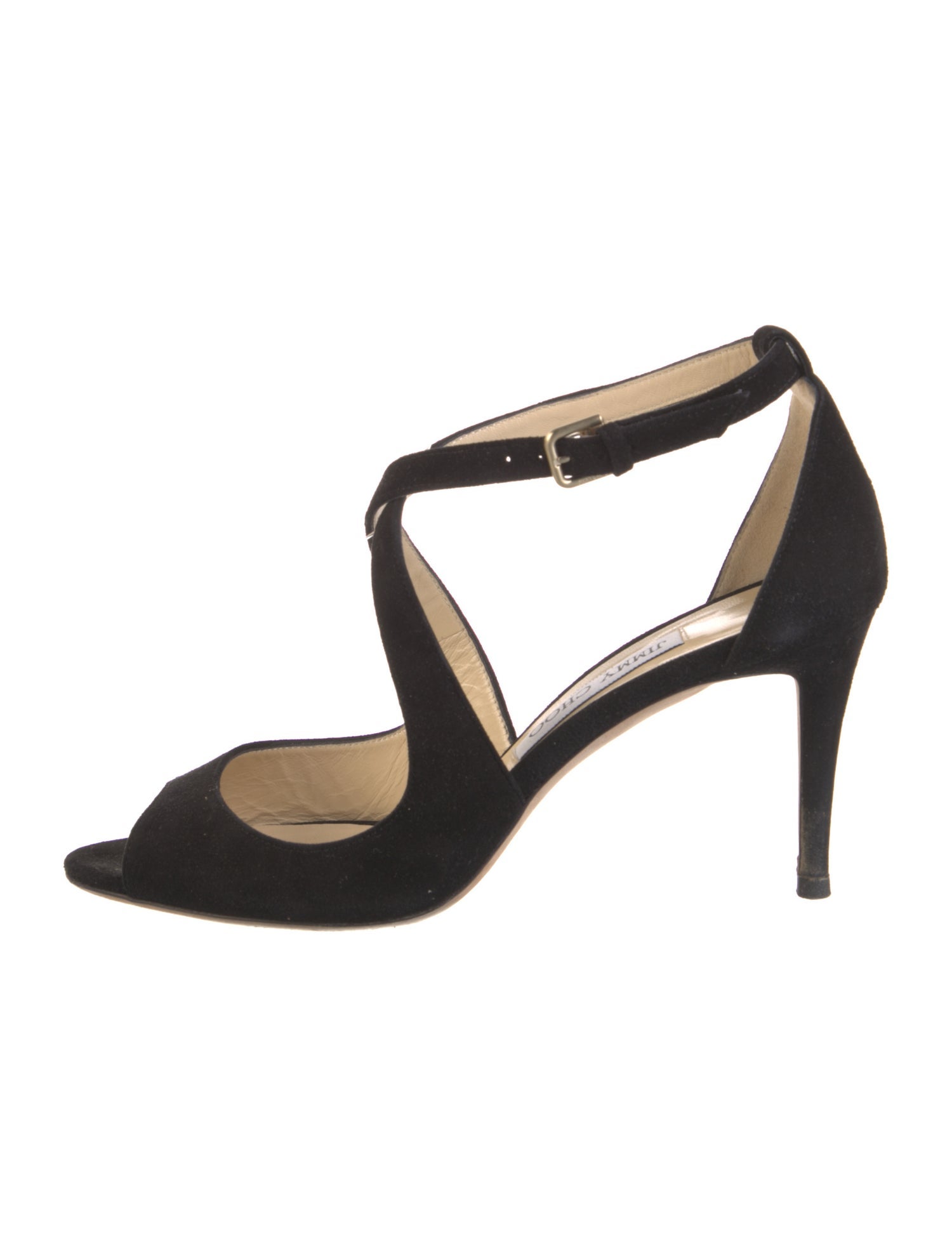 Jimmy Choo Suede D'Orsay Pumps