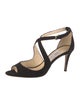 Jimmy Choo Suede D'Orsay Pumps