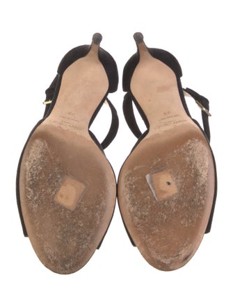 Jimmy Choo Suede D'Orsay Pumps