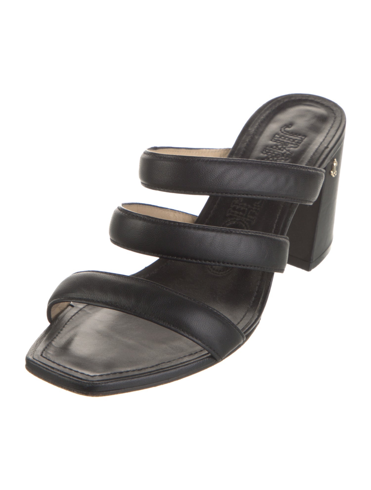 Jimmy Choo Leather Slides