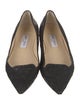 Jimmy Choo Lace Glitter Accents Flats