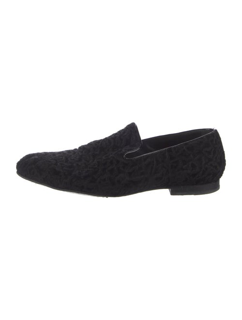 Jimmy Choo Velvet Loafers
