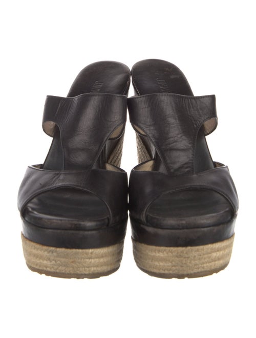 Jimmy Choo Leather Espadrilles