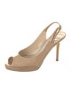 Jimmy Choo Patent Leather Slingback Pumps