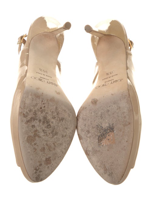 Jimmy Choo Patent Leather Slingback Pumps