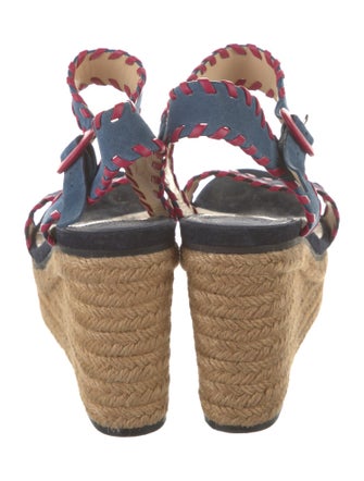 Jimmy Choo Suede Printed Espadrilles