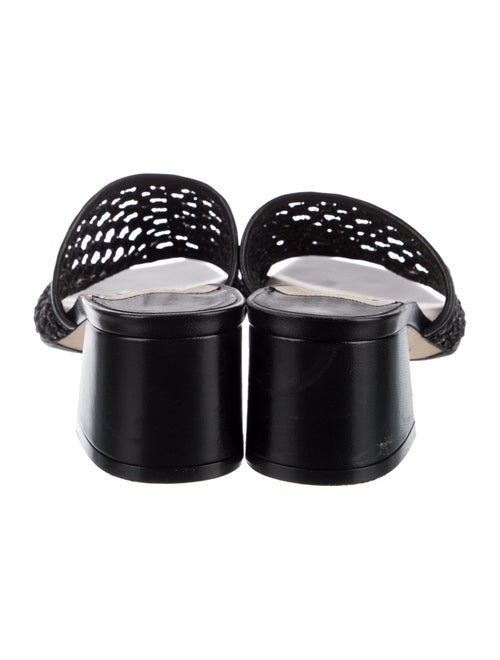 Jimmy Choo Leather Slides