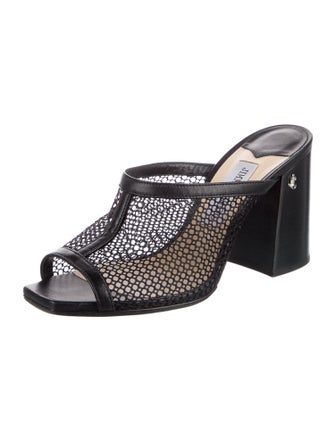 Jimmy Choo Leather Slides