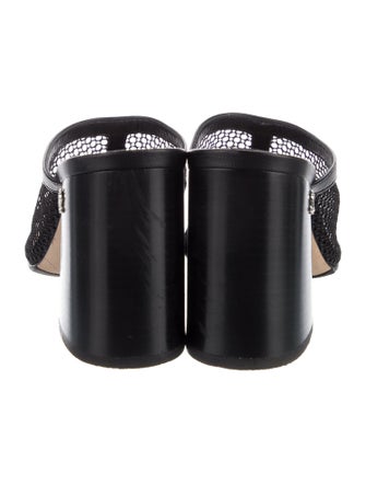 Jimmy Choo Leather Slides