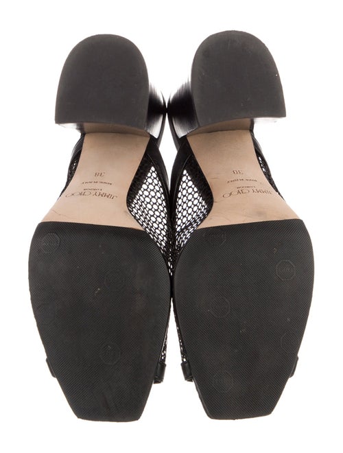 Jimmy Choo Leather Slides