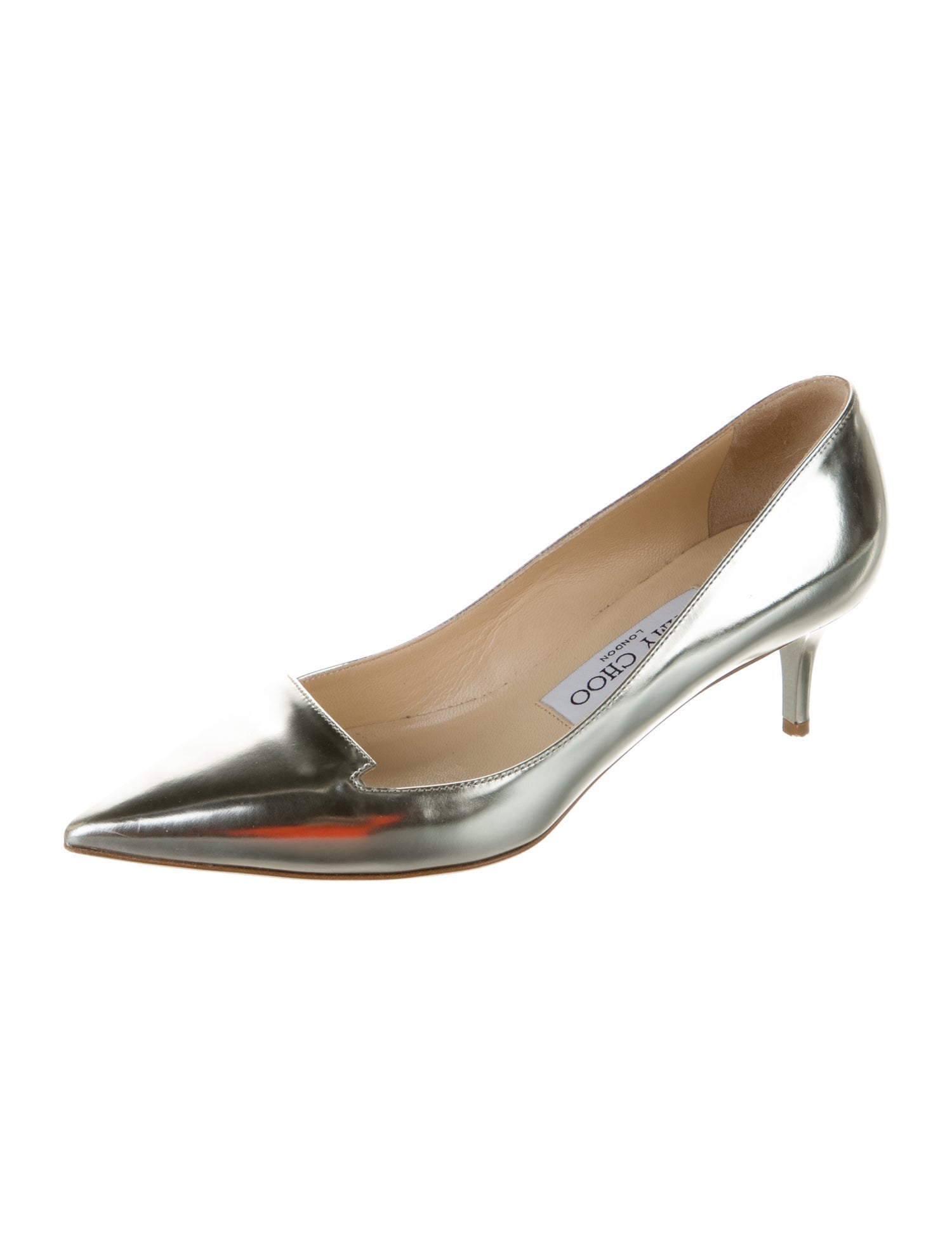 Jimmy Choo Patent Leather Slingback Pumps