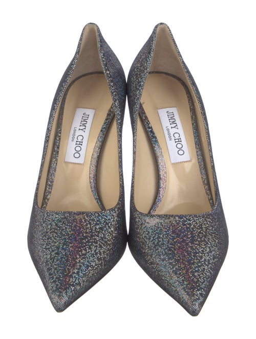 Jimmy Choo Glitter Accents Pumps
