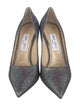 Jimmy Choo Glitter Accents Pumps