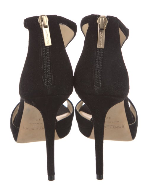 Jimmy Choo Suede T-Strap Pumps