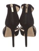 Jimmy Choo Suede T-Strap Pumps