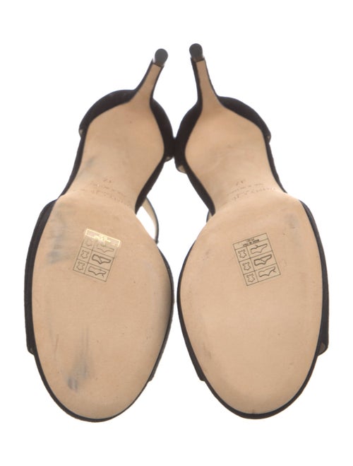 Jimmy Choo Suede T-Strap Pumps