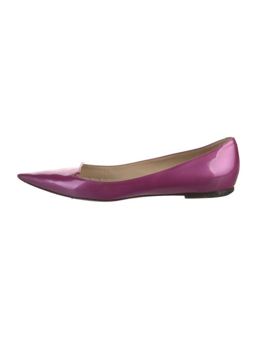 Jimmy Choo Patent Leather Ballet Flats