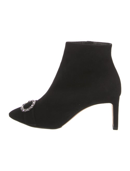 Jimmy Choo Suede Crystal Embellishments Boots