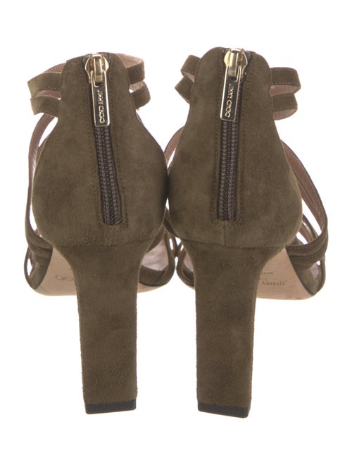 Jimmy Choo Suede Gladiator Sandals