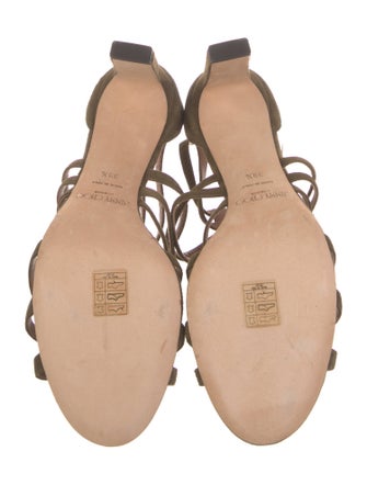 Jimmy Choo Suede Gladiator Sandals