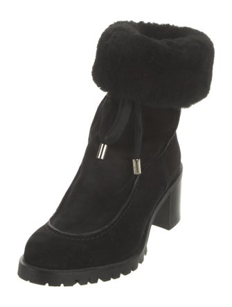 Jimmy Choo Suede Western Boots