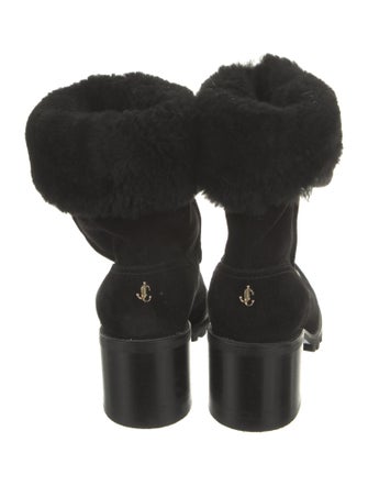 Jimmy Choo Suede Western Boots