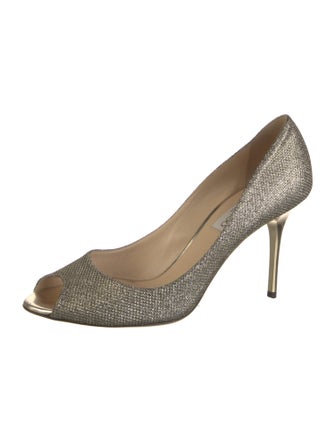 Jimmy Choo Glitter Glitter Accents Pumps