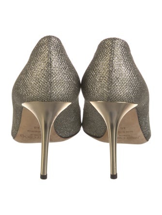 Jimmy Choo Glitter Glitter Accents Pumps