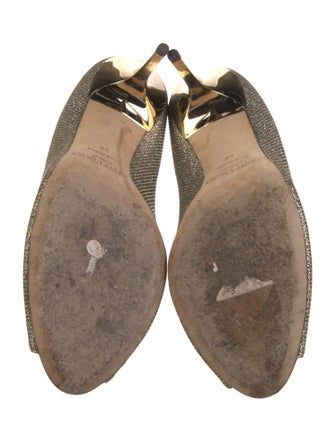 Jimmy Choo Glitter Glitter Accents Pumps