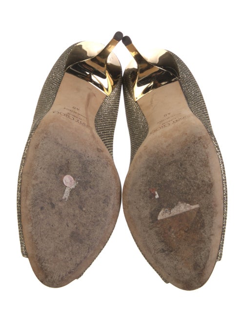 Jimmy Choo Glitter Glitter Accents Pumps