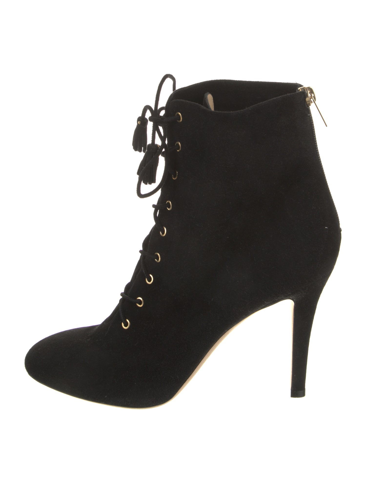 Jimmy Choo Suede Lace-Up Boots