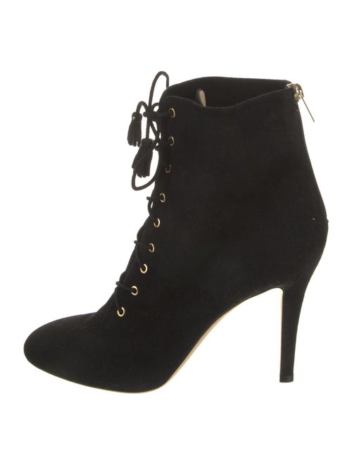 Jimmy Choo Suede Lace-Up Boots