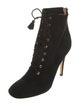 Jimmy Choo Suede Lace-Up Boots